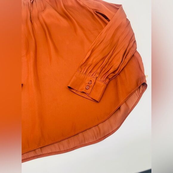 Scotch and Soda | Elegant Rust Blouse | size XL - Picture 5 of 9